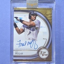 2025 Topps Five Star Five Star Autographs Fred McGriff #FSA-FM card