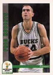 1992-93 Hoops Base Set Fred Roberts #131 card