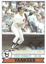 1979 Topps Base Set Fred Stanley #16 card