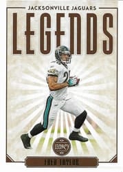 2020 Panini Legacy Base Set Fred Taylor #112 card