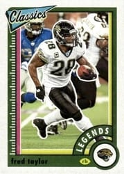 2022 Panini Classics Base Set Fred Taylor #147 card