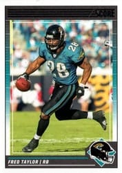 2024 Score Base Set Fred Taylor #135 card