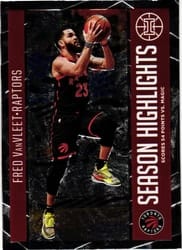 2020-21 Panini Illusions Season Highlights Fred VanVleet #12 card