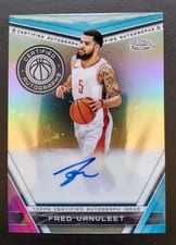 2023-24 Topps Chrome Certified Autographs Fred VanVleet #CA-FVV card