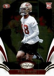 2018 Panini Certified Base Set Fred Warner #185 card