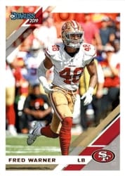 2019 Donruss Base Set Fred Warner #223 card