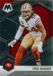 2021 Panini Mosaic Base Set Fred Warner #178 card