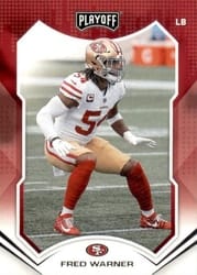 2021 Panini Playoff Base Set Fred Warner #193 card