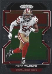 2021 Panini Prizm Base Set Fred Warner #59 card