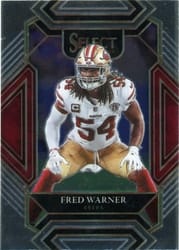 2021 Panini Select Base Set Fred Warner #231 card