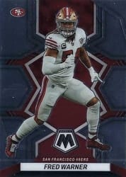 2022 Panini Mosaic Base Set Fred Warner #222 card