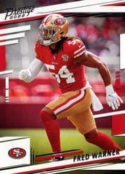 2022 Panini Prestige Base Set Fred Warner #271 card