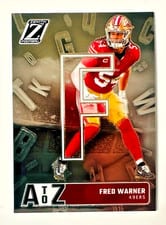 2024 Panini Zenith A to Z Fred Warner #6 card