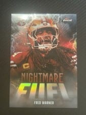 2025 Finest Nightmare Fuel Fred Warner #NF-8 card