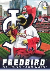 2023 Topps Big League Mascots Fredbird #M-26 card