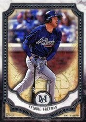 2018 Topps Museum Collection Base Set Freddie Freeman #86 card