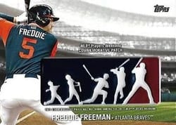 2018 Topps Players Weekend Logo Patches Freddie Freeman #PWP-FF card