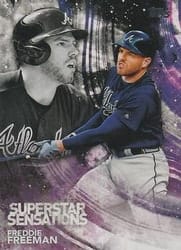 2018 Topps Superstar Sensations Freddie Freeman #SSS-19 card