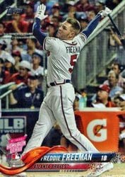 2018 Topps Update Base Set Freddie Freeman #US168 card