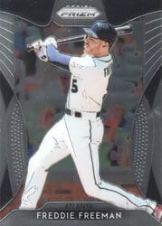 2019 Panini Prizm Base Set Freddie Freeman #194 card