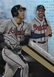 2019 Topps Gold Label Base Set Freddie Freeman #5 card