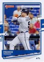 2020 Donruss Base Set Freddie Freeman #169 card