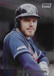 2020 Stadium Club Chrome Base Set Freddie Freeman #173 card