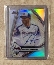 2021 Finest Moments Autographs Freddie Freeman #FMA-FF card