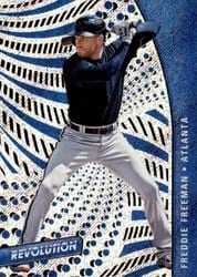 2021 Panini Chronicles Revolution Freddie Freeman #37 card