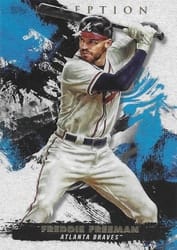 2021 Topps Inception Base Set Freddie Freeman #40 card