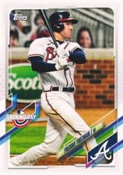 2021 Topps Opening Day Base Set Freddie Freeman #122 card