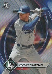2022 Bowman Platinum Base Set Freddie Freeman #53 card