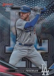 2022 Bowman's Best Base Set Freddie Freeman #37 card