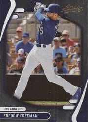 2022 Panini Absolute Base Set Freddie Freeman #56 card