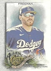 2022 Topps Allen & Ginter Base Set Freddie Freeman #18 card