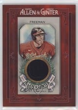 2022 Topps Allen & Ginter Framed Mini Relics Freddie Freeman #MFR-FF card