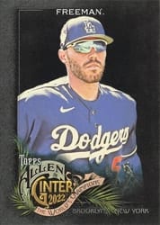 2022 Topps Allen & Ginter X Base Set Freddie Freeman #18 card