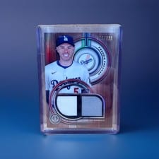 2022 Topps Tribute Dual Relics Freddie Freeman #DR-FF