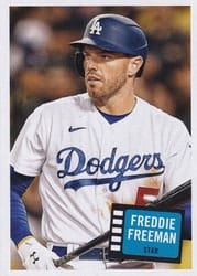 2023 Topps Archives 1957 Hit Stars Freddie Freeman #57HS-12 card