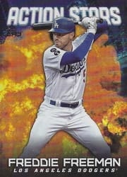 2023 Topps Update Action Stars Freddie Freeman #AS-10 card