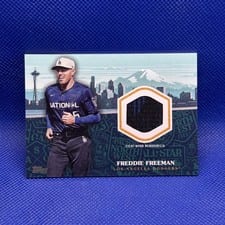 2023 Topps Update All-Star Stitches Freddie Freeman #ASR-FF card
