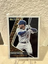 2023 Topps Update Black Gold Freddie Freeman #BG-13 card