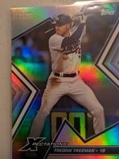2023 Topps Xpectations Base Set Freddie Freeman #42 card