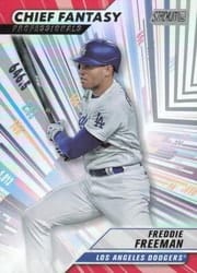 2024 Stadium Club Chief Fantasy Professionals Freddie Freeman #CFPRO-6 card