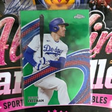 2024 Topps Chrome Strokes Freddie Freeman #S-4 card