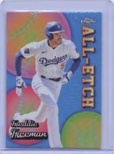 2024 Topps Chrome Update All-Etch Freddie Freeman #CAEU-4 card