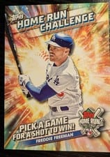 2024 Topps Home Run Challenge (Series 2) Freddie Freeman #HRC-12 card