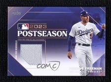 2024 Topps Postseason Performance Relics Freddie Freeman #PPR-FF card