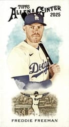 2025 Topps Allen & Ginter 1889 N22 (Minis) Freddie Freeman #N222-5 card