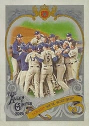 2025 Topps Allen & Ginter Sweet Victory Freddie Freeman #SV-1 card